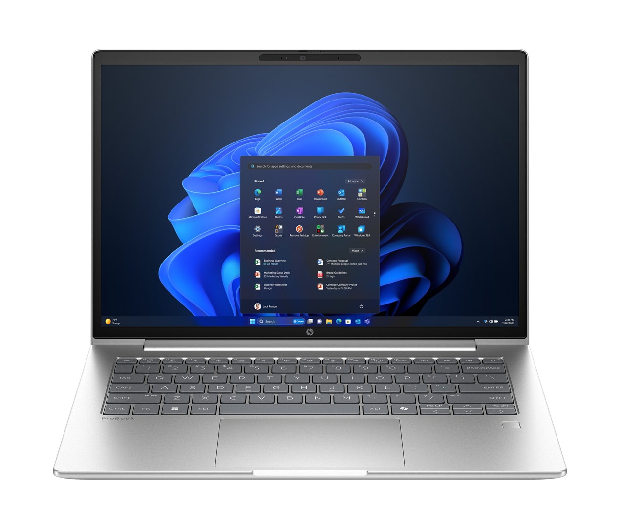 HP ProBook 4 G1A Ryzen 7 250 AI 14"WUXGA 300nits AG 16GB DDR5 5600 SSD512 Radeon 780M Cam1080p 56Wh W11Pro Pike silver 3Y OnSite