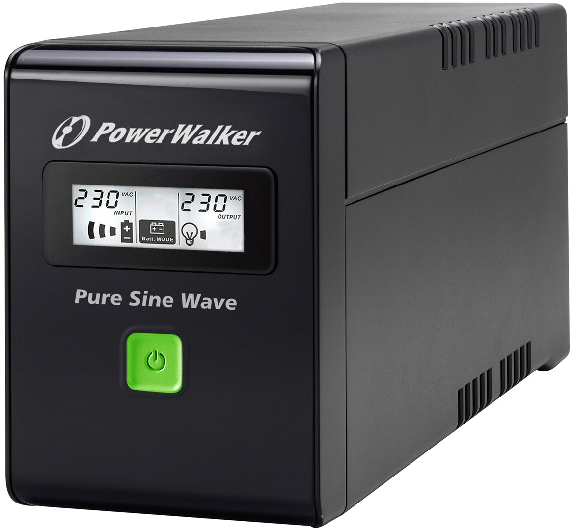 Zasilacz UPS POWER WALKER VI 600 SW FR (600VA) 0,6 kVA 360 W 2 x gniazdo sieciowe