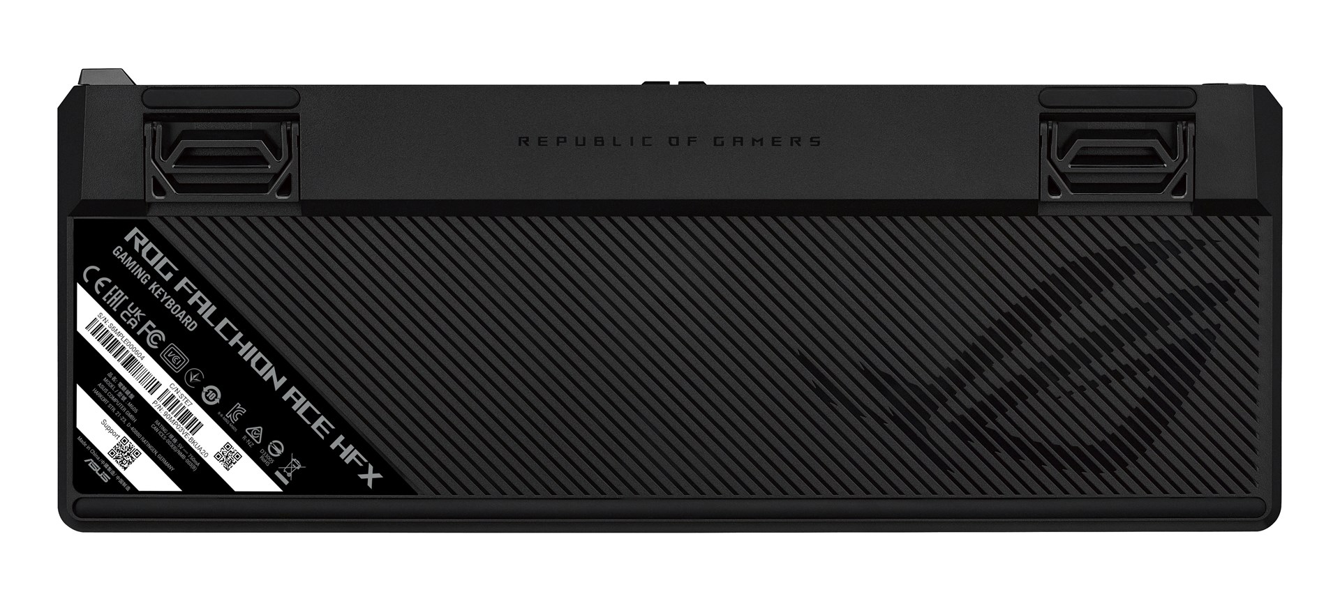 ASUS ROG Falchion Ace HFX klawiatura Gaming USB QWERTZ Niemiecki Czarny