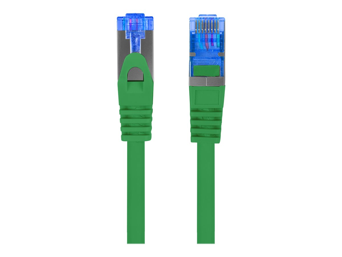 LANBERG patchcord cat.6A FTP LSZH CCA 3m green