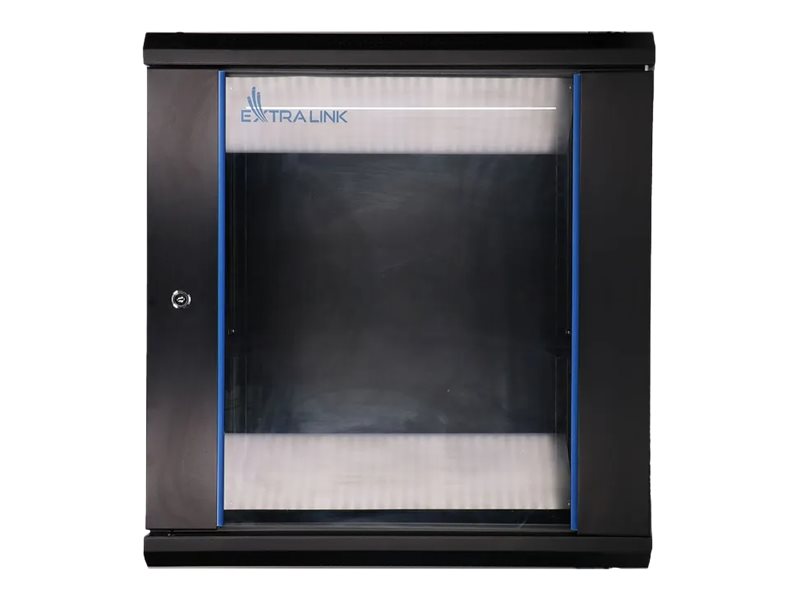 Extralink EX.7256 - szafka wisząca 19" 12U 600x600 Czarna