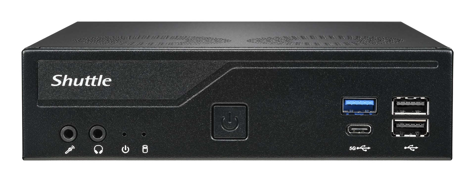 Shuttle XP? slim DH610V2 komputer typu barebone Wielkość PC 1.35L Czarny Intel H610 LGA 1700