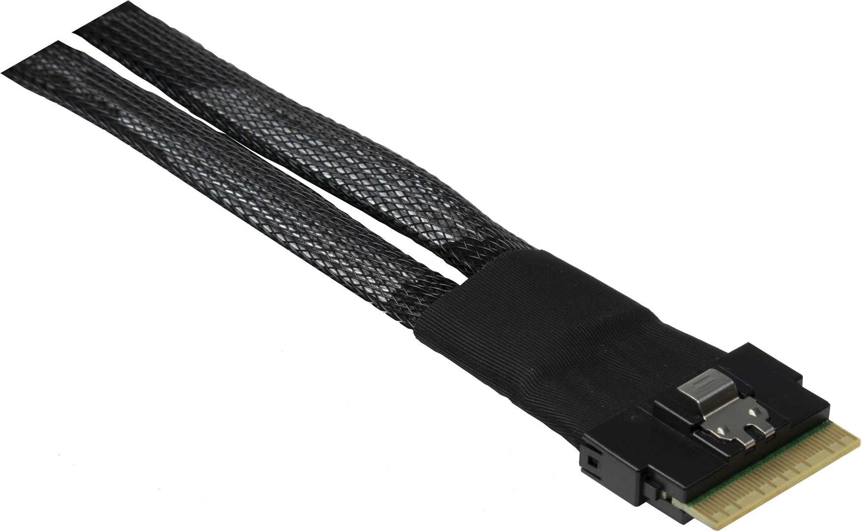 Kabel SAS Inter-Tech 88885641 SFF 8654-8x - SFF 8087 0,75m 24 Gbit/s Czarny