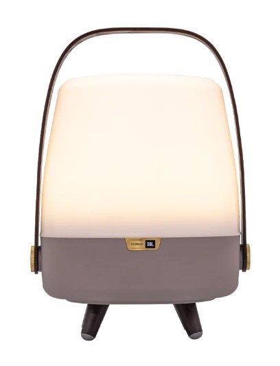 Kooduu Lite-up PLAY Mini Głośnik mono przenośny Beżowy, Biały, Drewno 8 W