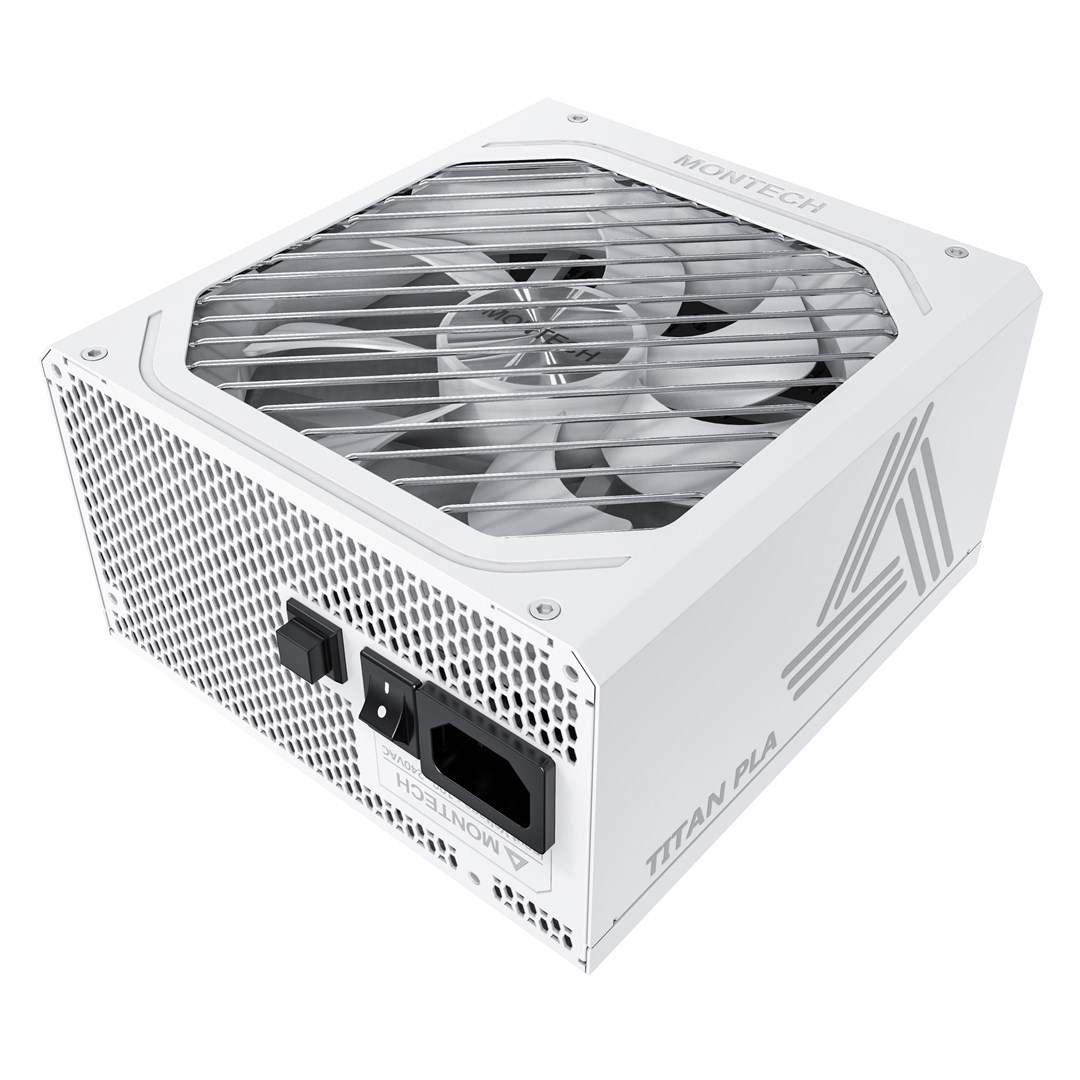 Montech Titan PLA 850W - 80 PLUS & Cybenetics Platinum, modularny, PCIe 5.1 - 850 Wat