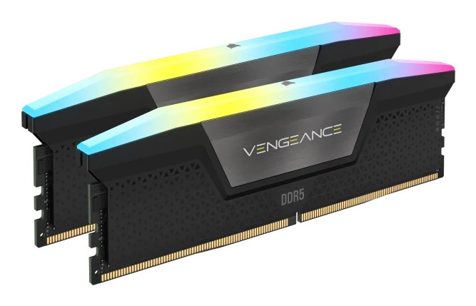 Corsair Vengeance RGB CMH64GX5M2D6000C40 moduł pamięci 64 GB 2 x 32 GB DDR5 6000 MT/s 288-pin DIMM