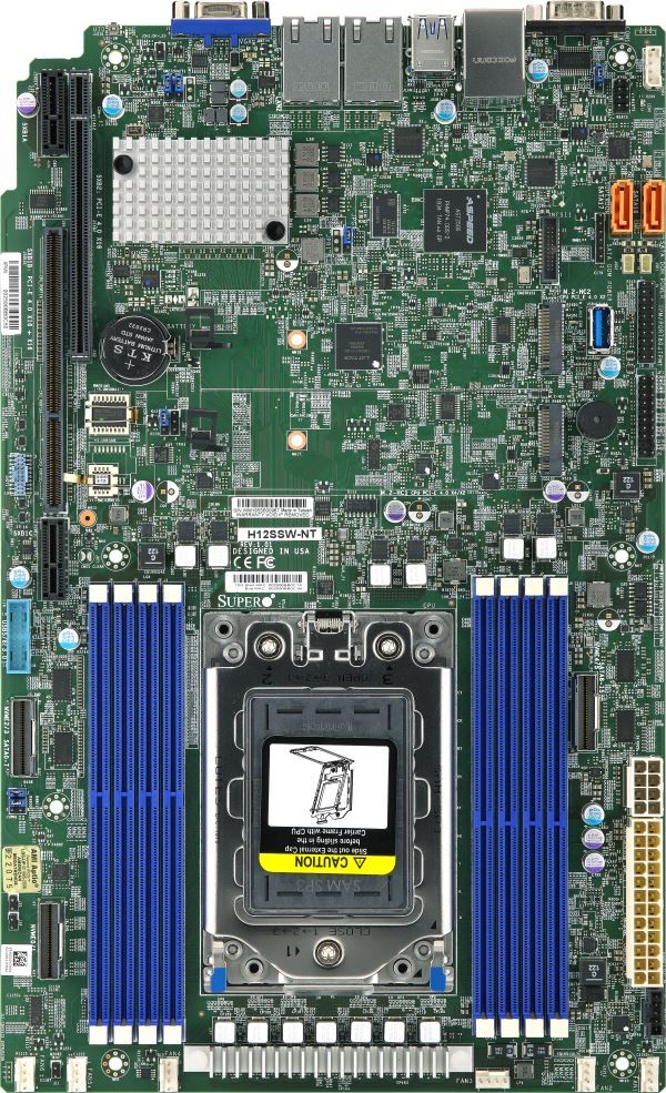 Płyta główna Supermicro H12SSW-NT AMD UP platform with EPYC SP3 8 DIMM DDR4 bulk