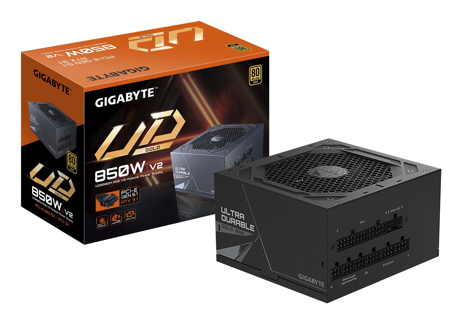 Zasilacz Gigabyte UD850GM 850W PG5 V2