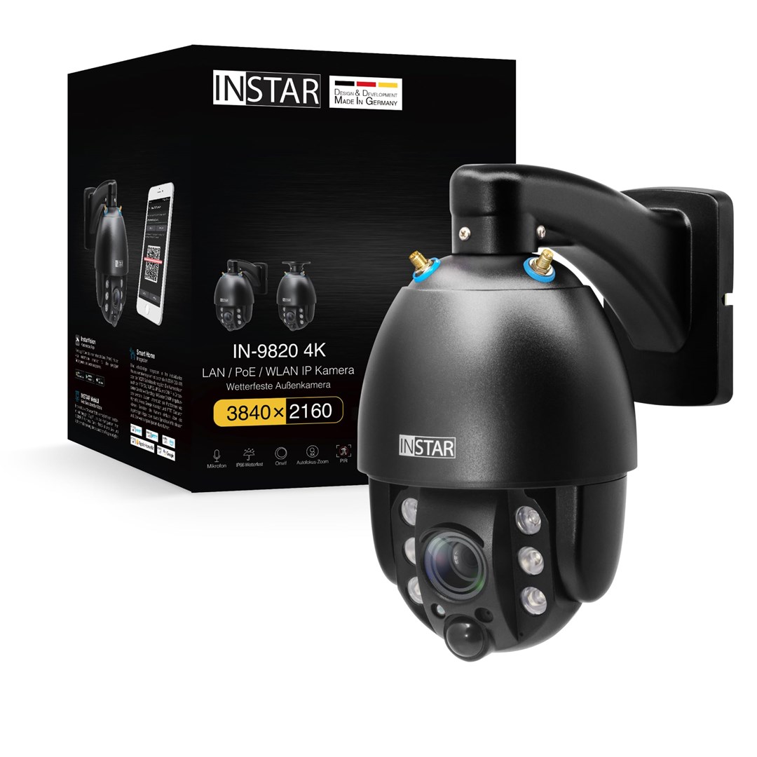 INSTAR IN-9820 4K Schwarz