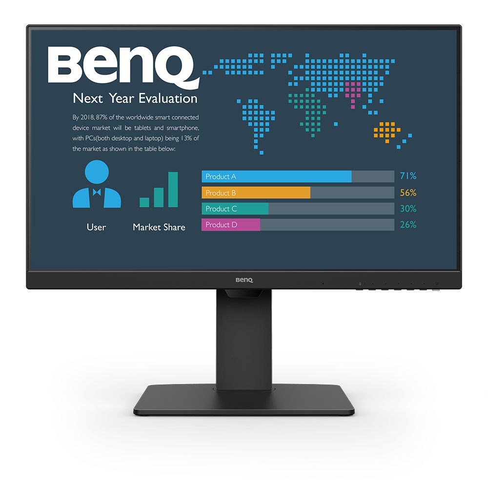 BenQ BL2786TC monitor komputerowy 68,6 cm (27") 1920 x 1080 px Full HD Czarny