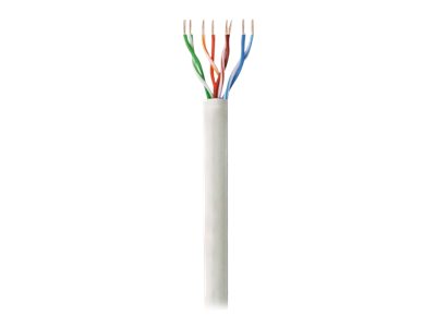 Kabel instalacyjny skrętka Cat5e UTP 4x2 drut CCA 305m szary
