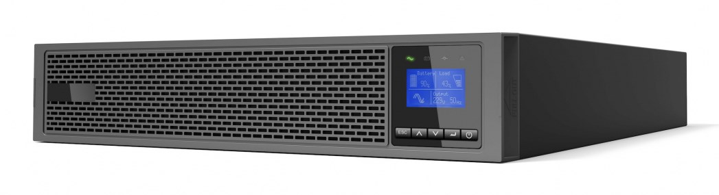 LevelOne UPS-2101 zasilacz UPS Podwójnej konwersji (online) 1 kVA 1000 W 8 x gniazdo sieciowe