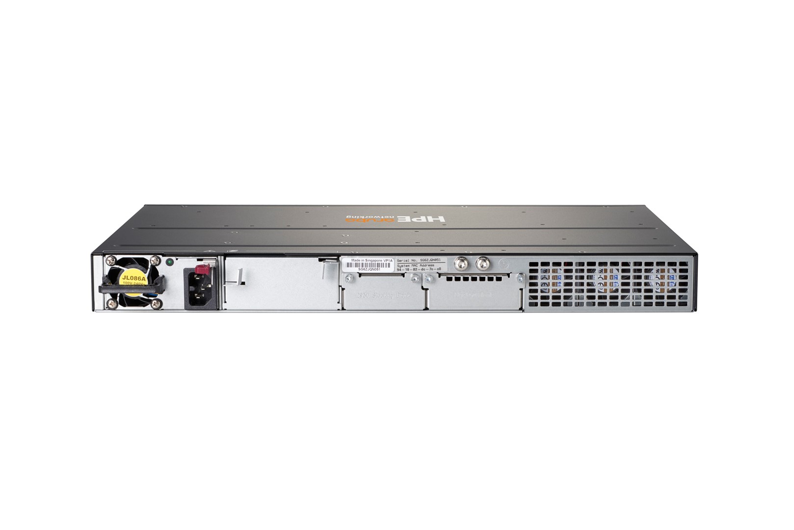 HPE Aruba Networking Aruba 2930M 48G PoE+ 1-slot Zarządzany L3 Gigabit Ethernet (10/100/1000) Obsługa PoE 1U Szary