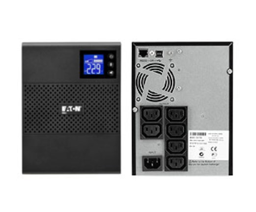 Eaton 5SC750i zasilacz UPS 0,75 kVA 525 W 6 x gniazdo sieciowe