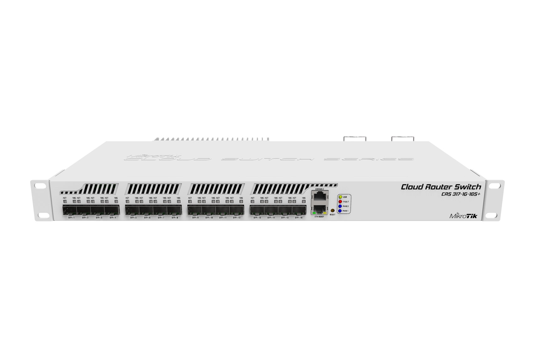 Switch Mikrotik CRS317-1G-16S+RM 17p Managed Fast/Multigigabit/10G
