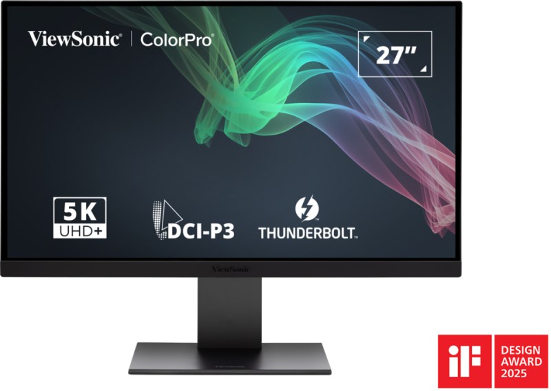 Viewsonic VP2788-5K monitor komputerowy 68,6 cm (27") 5120 x 2880 px 5K Ultra HD LED Czarny