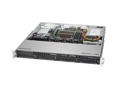 Obudowa serwerowa Supermicro CSE-813MFTQC-350CB Rack 1U, zasilacz 350 W Platinum