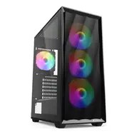 Sharkoon Gehäuse VK4 Rainbow ATX 1xGlas schwarz