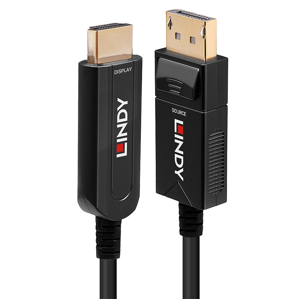 Lindy 10m Fibre Optic Hybrid Cable