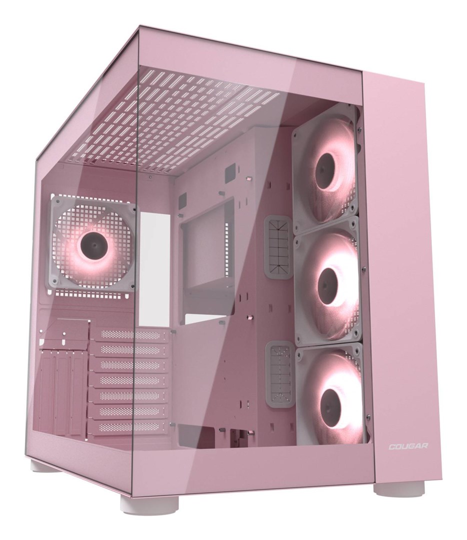 COUGAR CGR-5KA1P-RGB Midi Tower Różowy