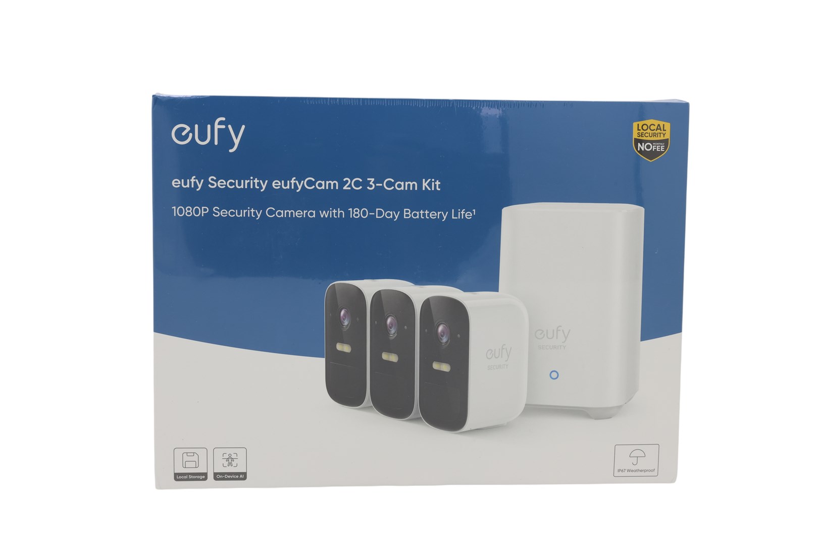 eufy Security eufyCam 2C 3-Cam Kit T88323D2