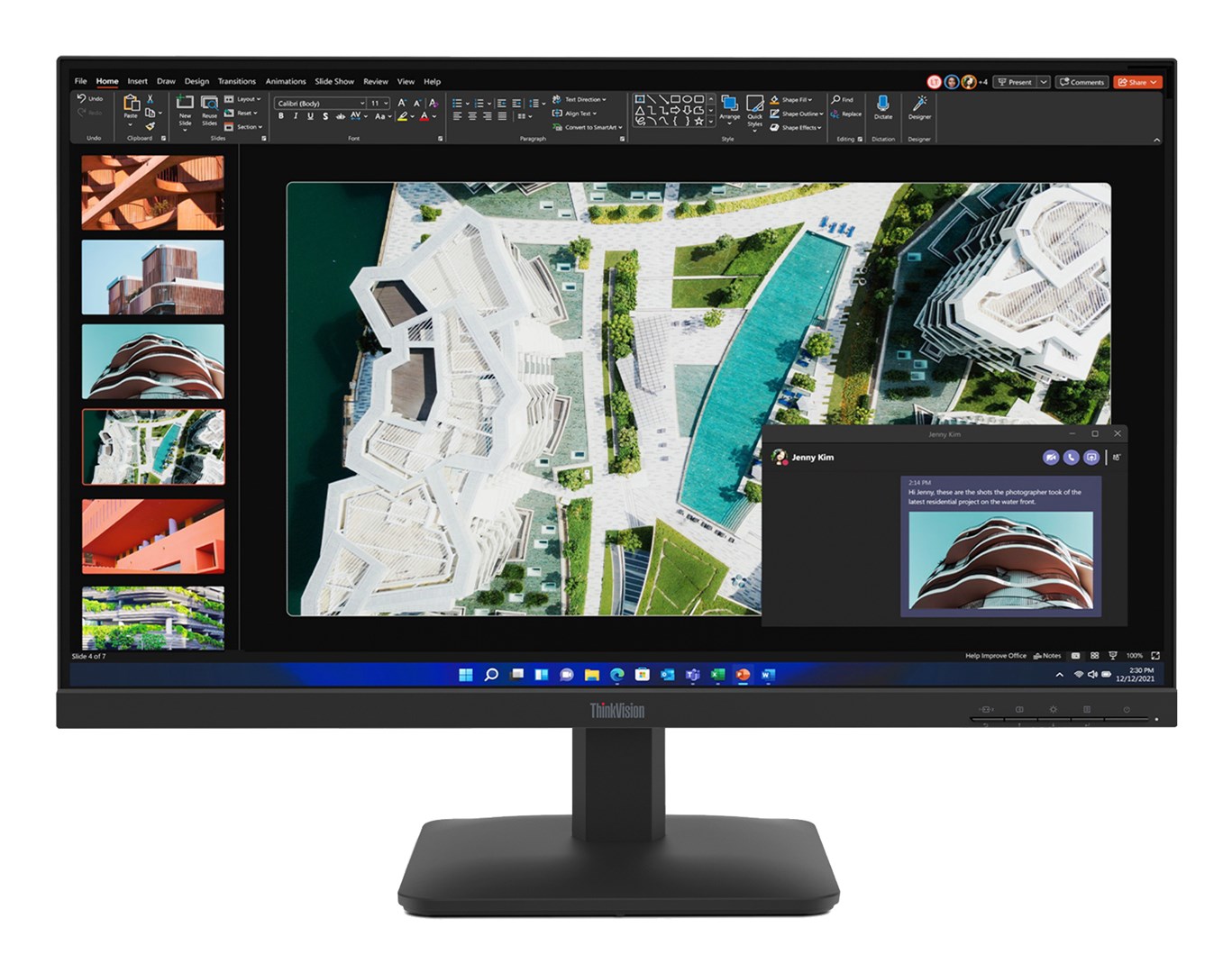 Lenovo ThinkVision S27-4e 27"FHD IPS 100Hz 300nits AG HDMI VGA Raven Black