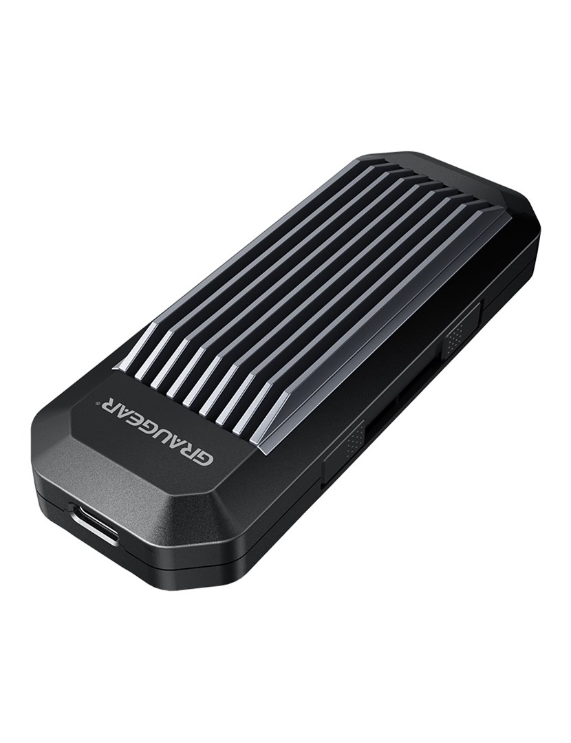 GRAUGEAR G-M202-AC-10G obudowa do dysków twardych Obudowa SSD Czarny M.2