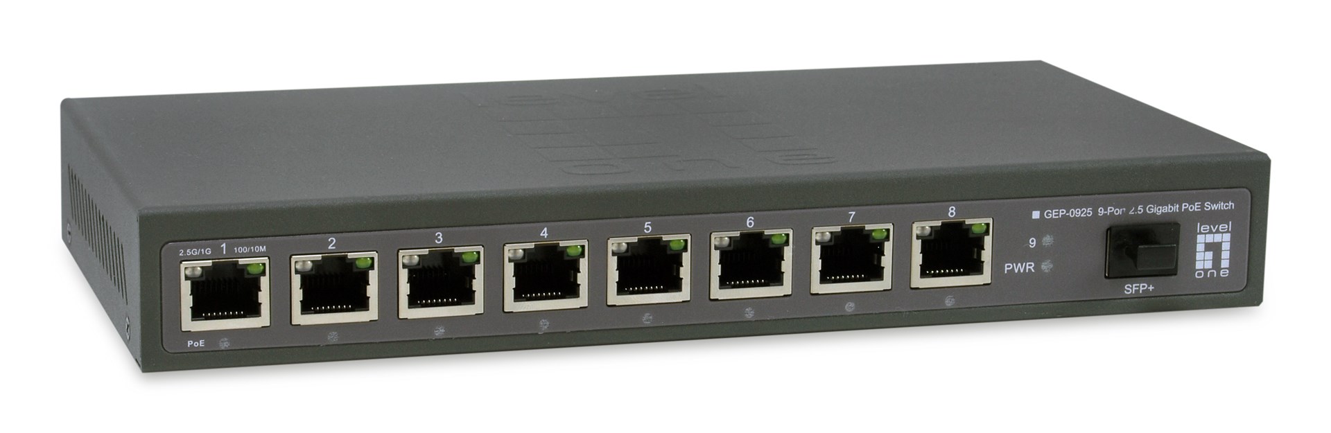 Przełącznik LevelOne GB PoE 9-portowy 120 W 10 Gb/s