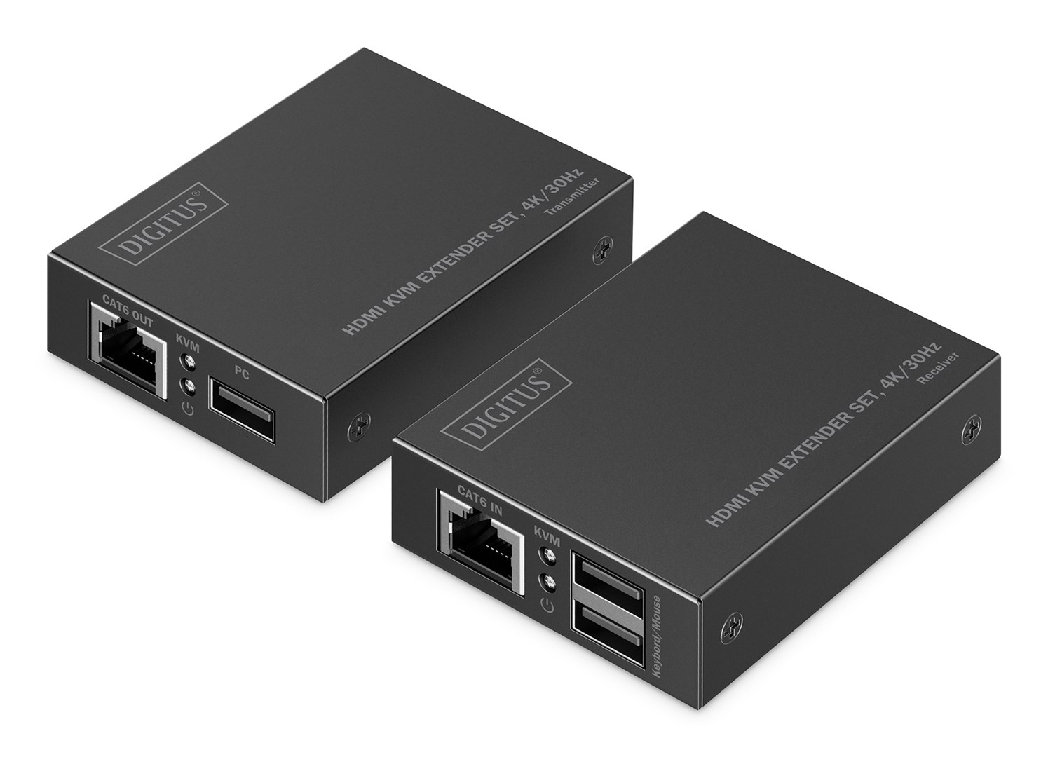 Digitus Zestaw przedłużacza KVM HDMI, 4K/30Hz