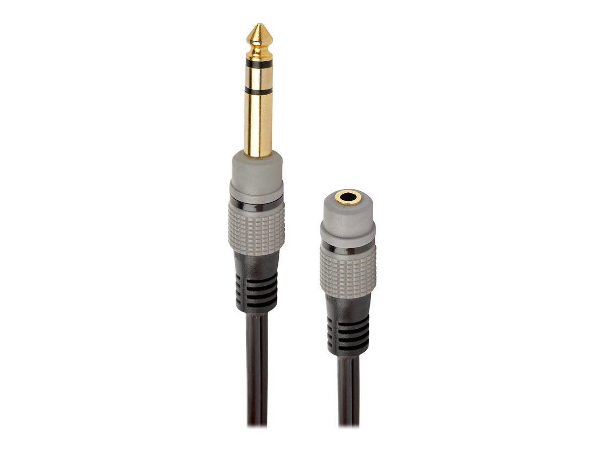 Adapter audio kabel 0,2m od 3,5mm do 6,35mm