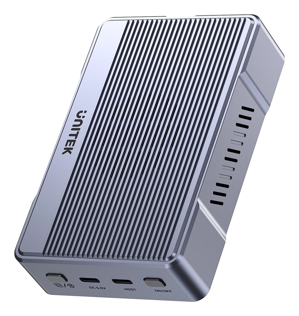 UNITEK Obudowa RAID 2xM.2 NVMe/SATA 20Gbps z klonowaniem offline Obudowa SSD Szary M.2