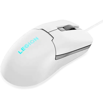 Mysz przewodowa gamingowa Lenovo Legion M300s RGB Gaming Mouse Glacier White
