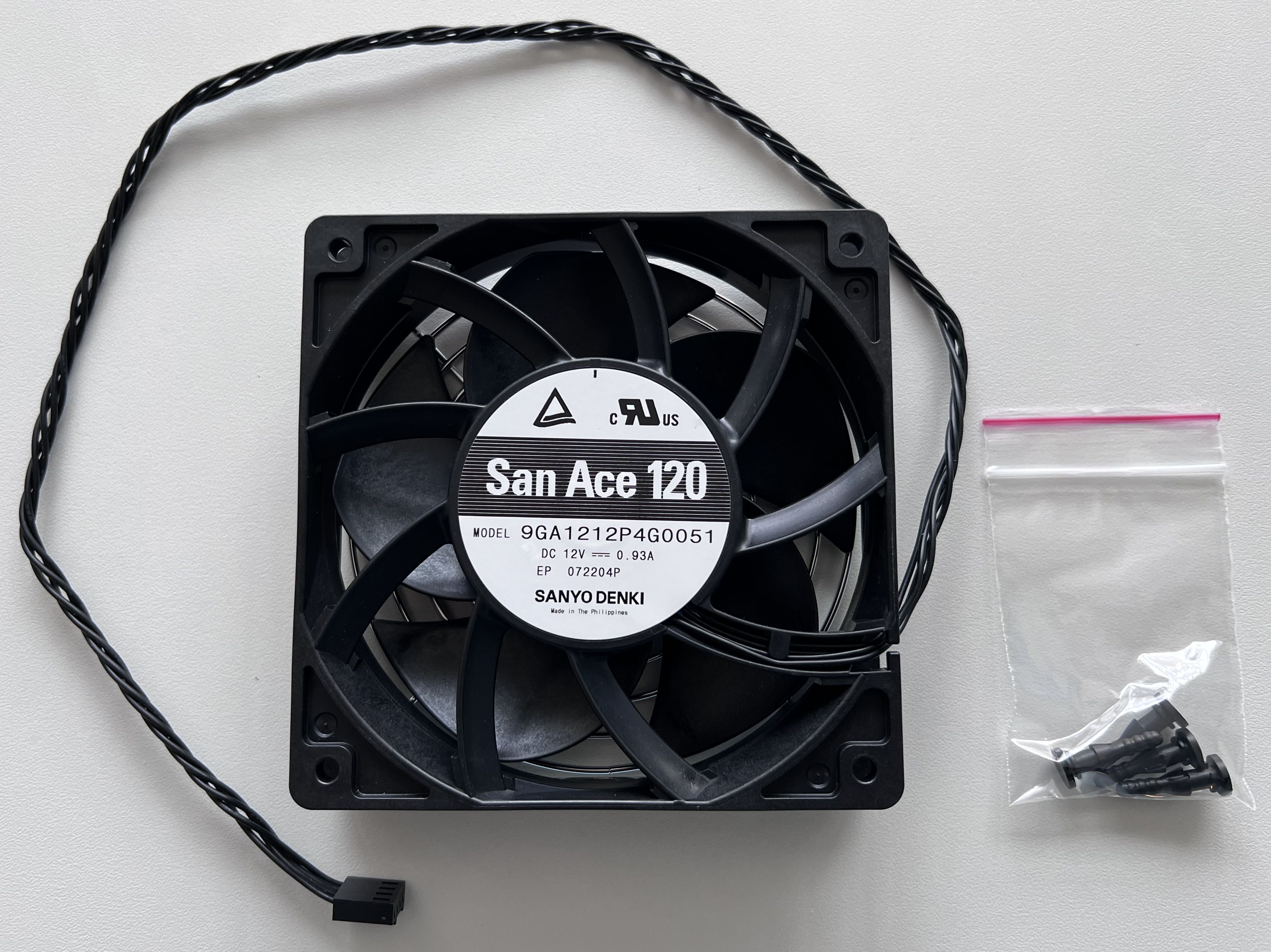 Supermicro 120x120x25 mm, 6.4K RPM, Optional Fan for GS7 Project
