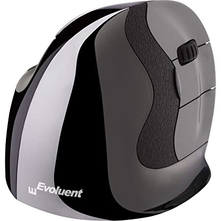 Mysz Evoluent VerticalMouse D Prawa mała bezprzewodowa antrazi sprzedaż detaliczna