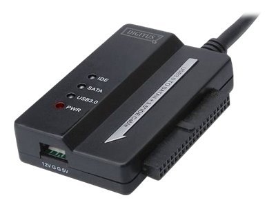 Konwerter IDE, SATA na USB 3.0 z zasilaczem (12V/2A)