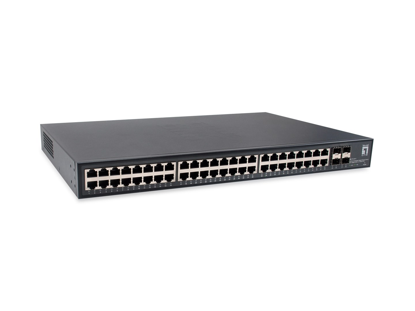 Przełącznik LevelOne GB 52-portowy 19" 10 Gb/s