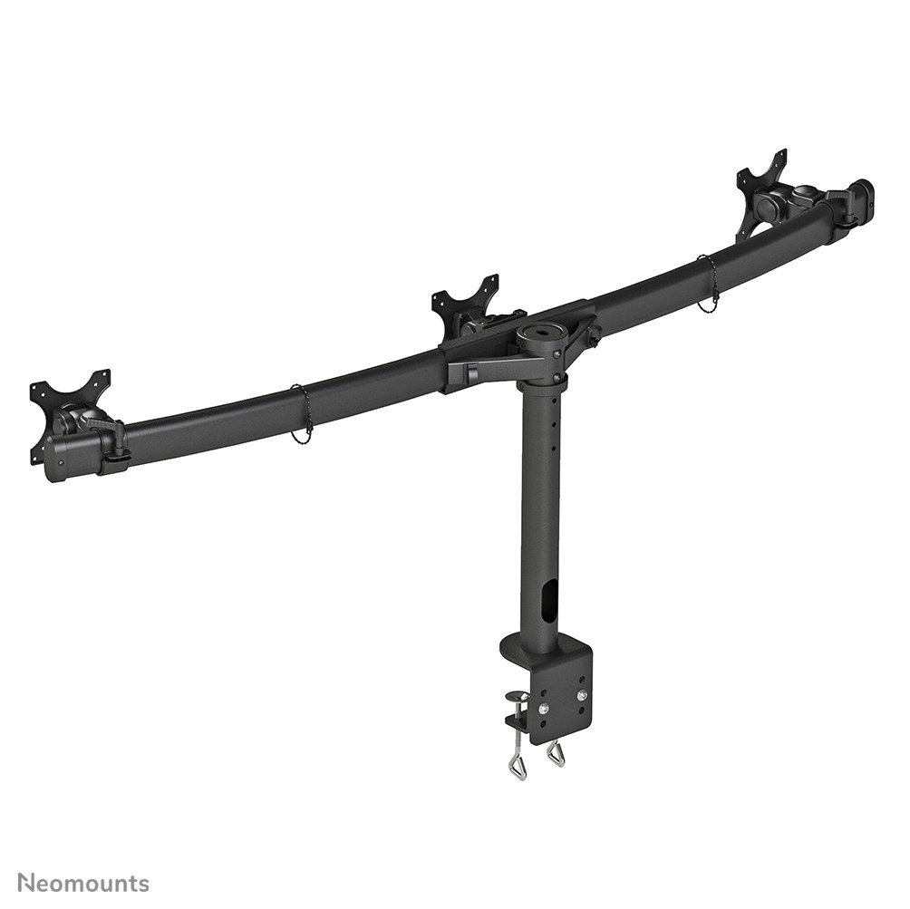Neomounts FPMA-D700D3 uchwyt / stojak do monitorów 68,6 cm (27") Biurko Czarny