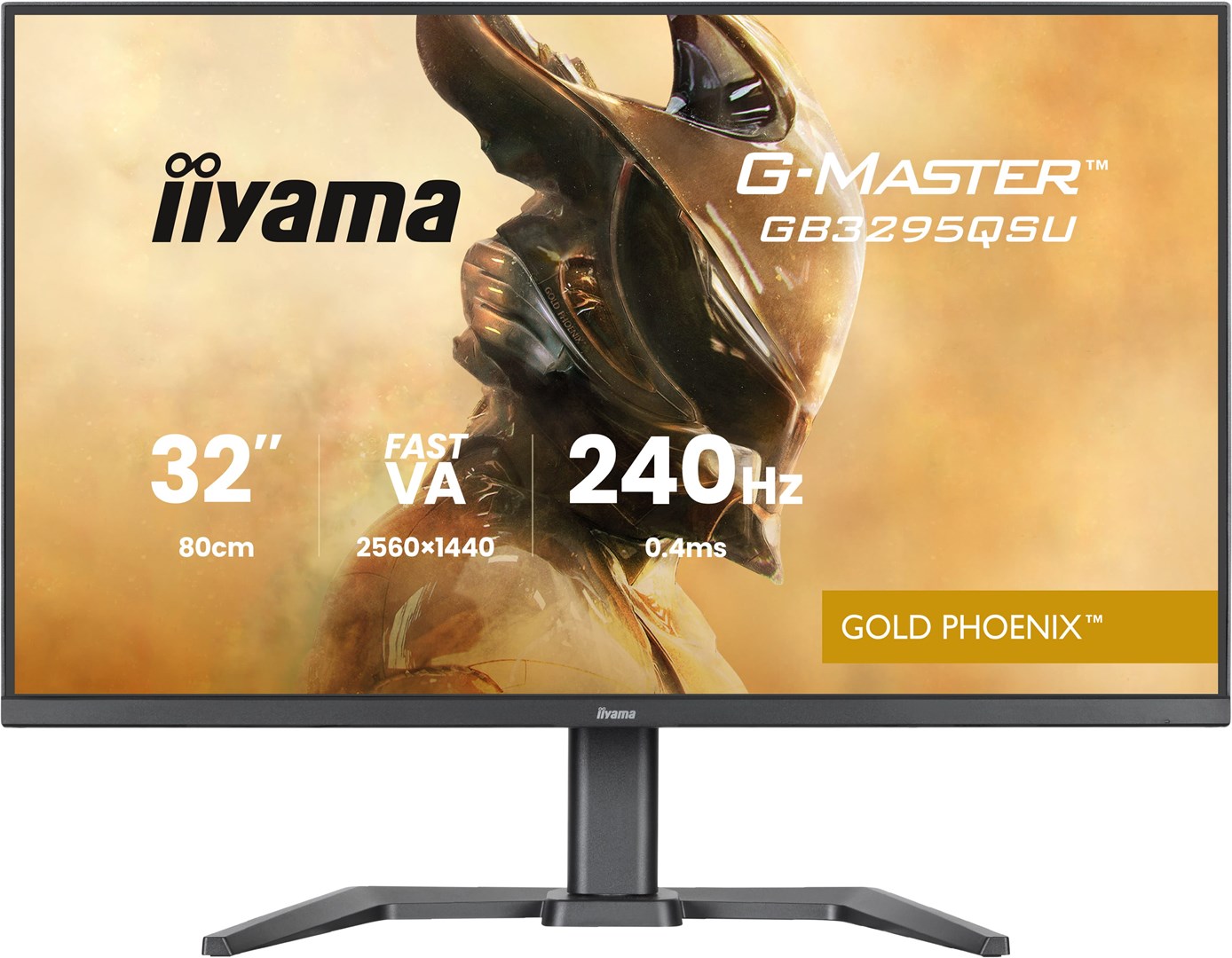 iiyama G-MASTER GB3295QSU-B1 monitor komputerowy 80 cm (31.5") 2560 x 1440 px Quad HD LED Czarny