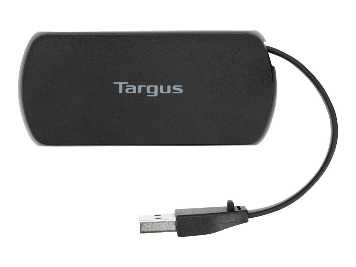 4-Port USB Hub USB 2.0 Black