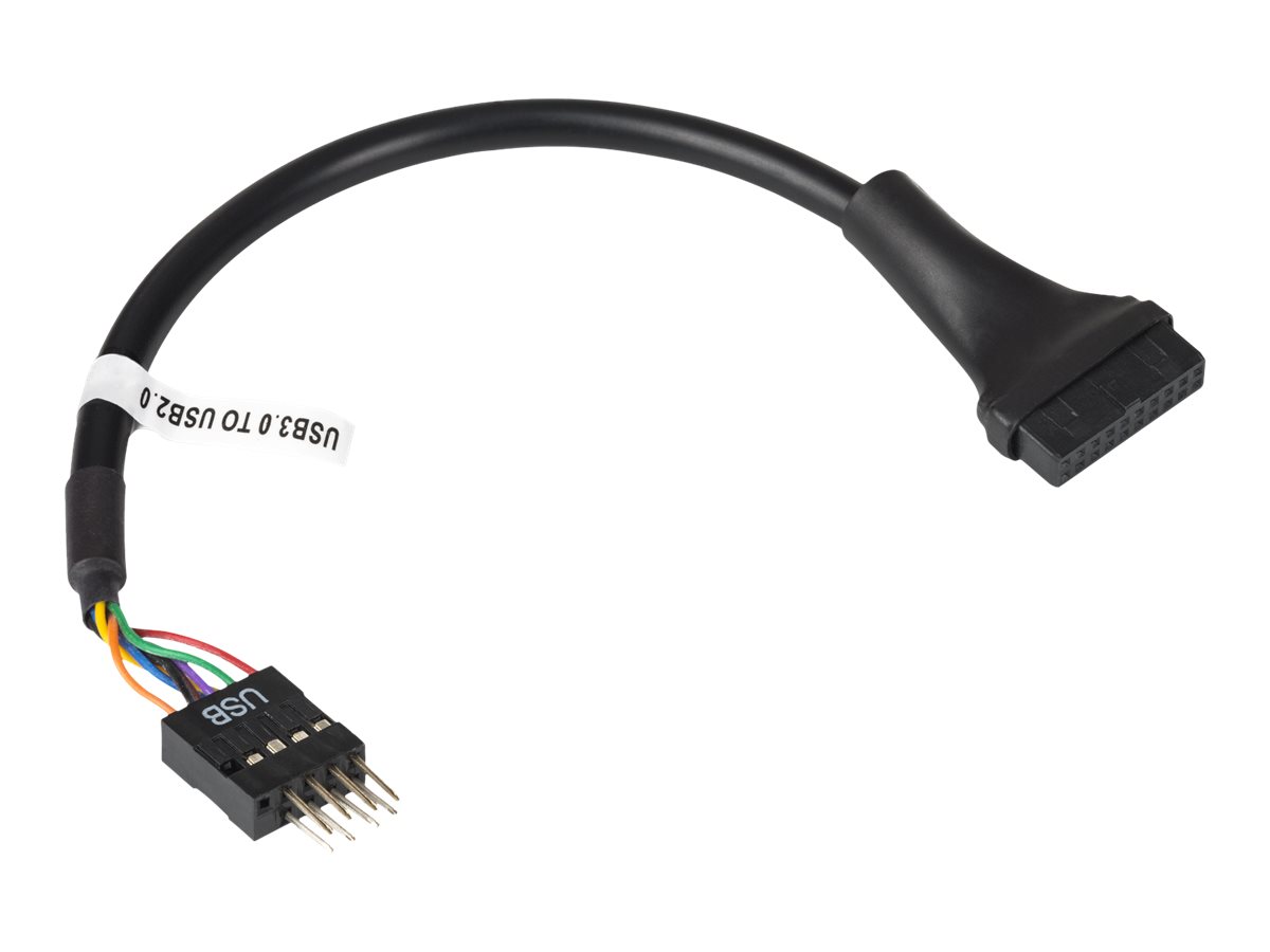 AKYGA Adapter z kablem AK-CA-75 USB 9 pin m / USB 19 pin f 20cm