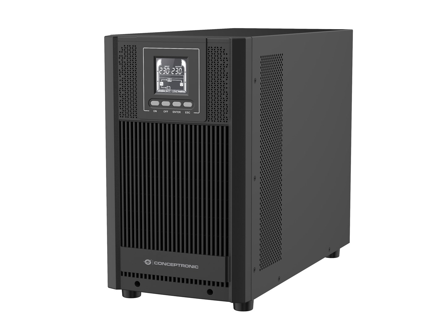 Zasilacz awaryjny UPS Conceptronic 3000VA/2700W/5xIEC/HID USB/+Online Tower SW