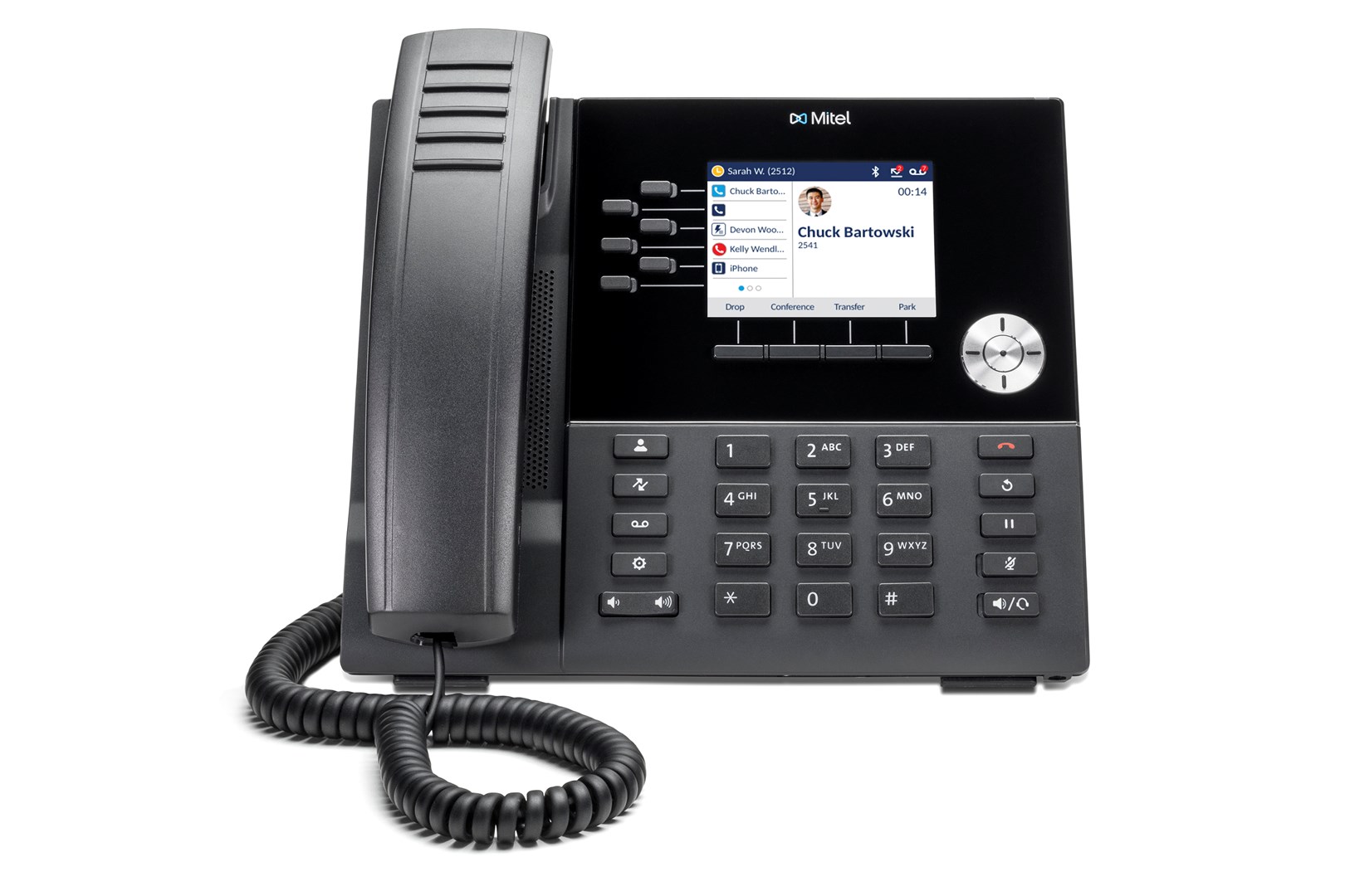 Telefon IP Mitel 6920w - Telefon VoIP - SIP, - 18 linii