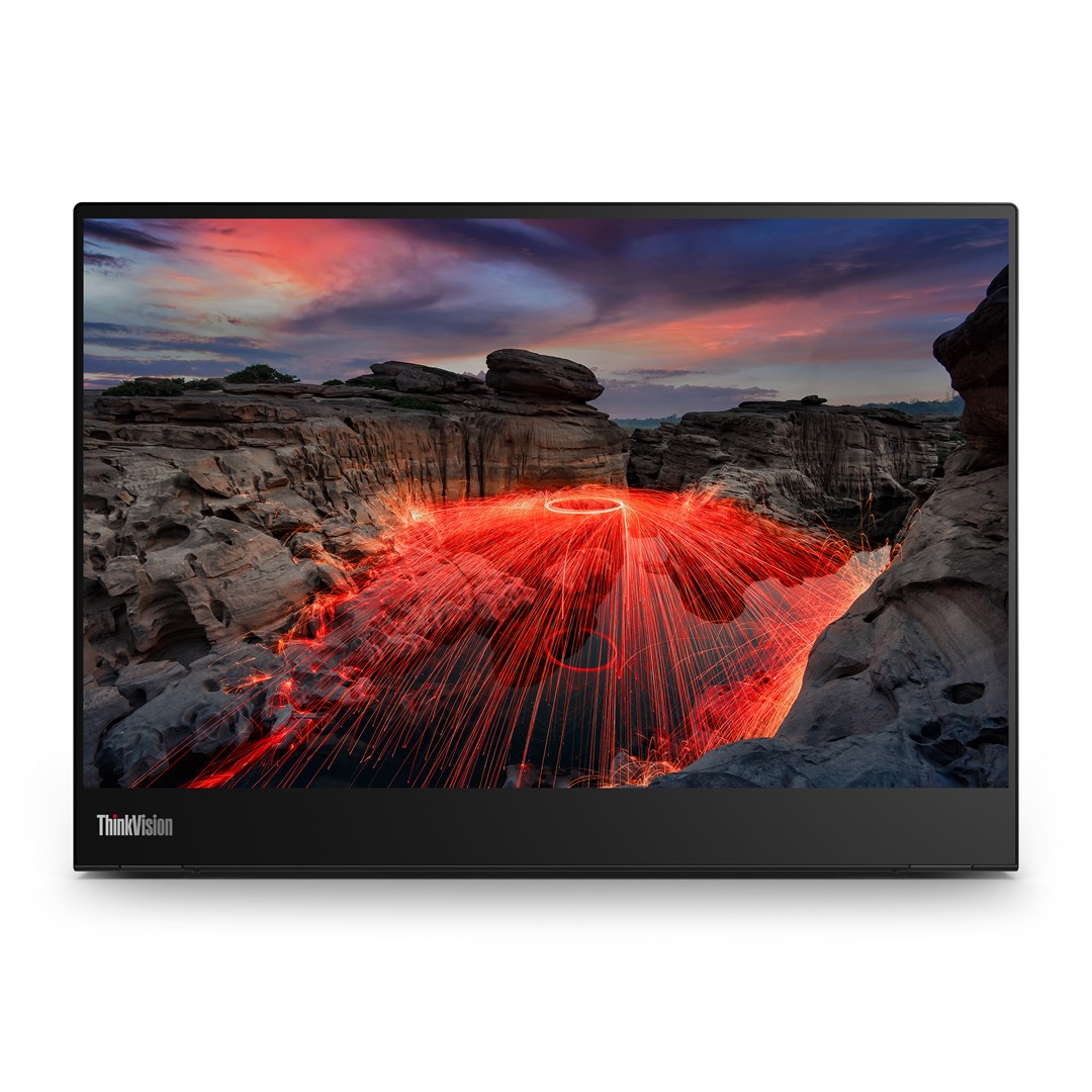 Lenovo Monitor ThinkVision 14.0" M14t Gen 2 Touch 16:9 Panel IPS 2240 x 1400 Lift USB Hub DP