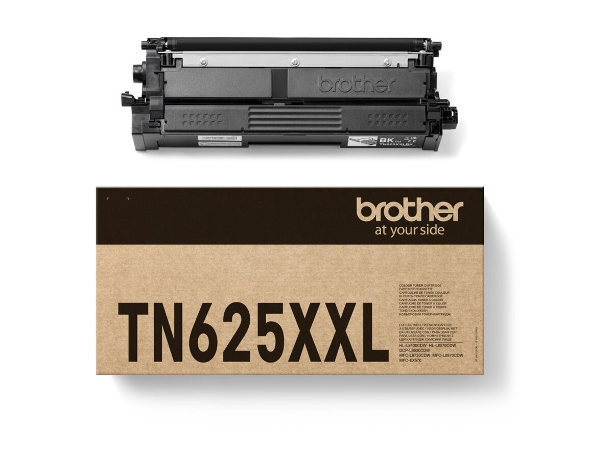 Toner Brother TN-625XXLBK Black 7500 Seiten nach ISO/IEC 19798