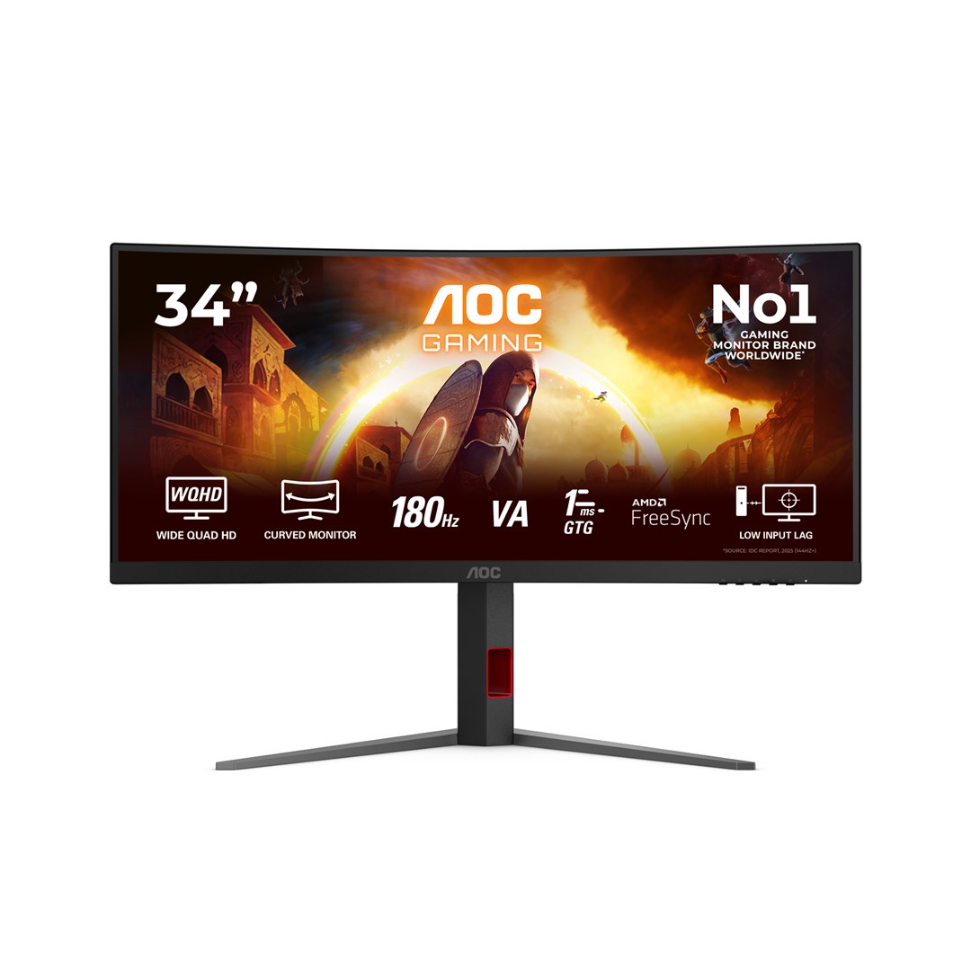 MONITOR AOC LED 34" CU34G4 180Hz