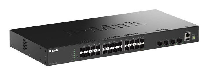 D-Link DGS-1530-28S/E przełącznik sieciowy Zarządzany L2 Czarny