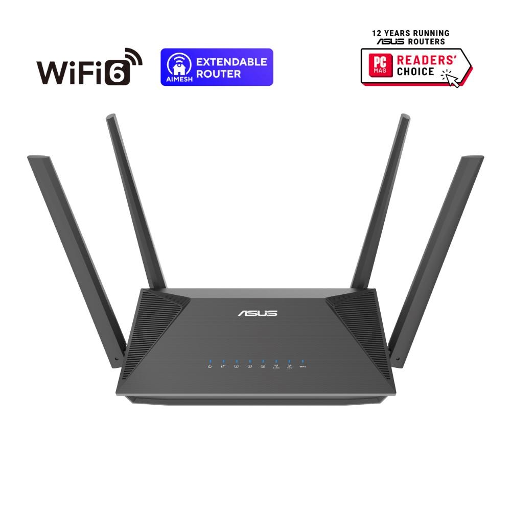 ASUS WL-Router RT-AX52 Pro AX3000 Dual-Band WiFi6 AiMesh