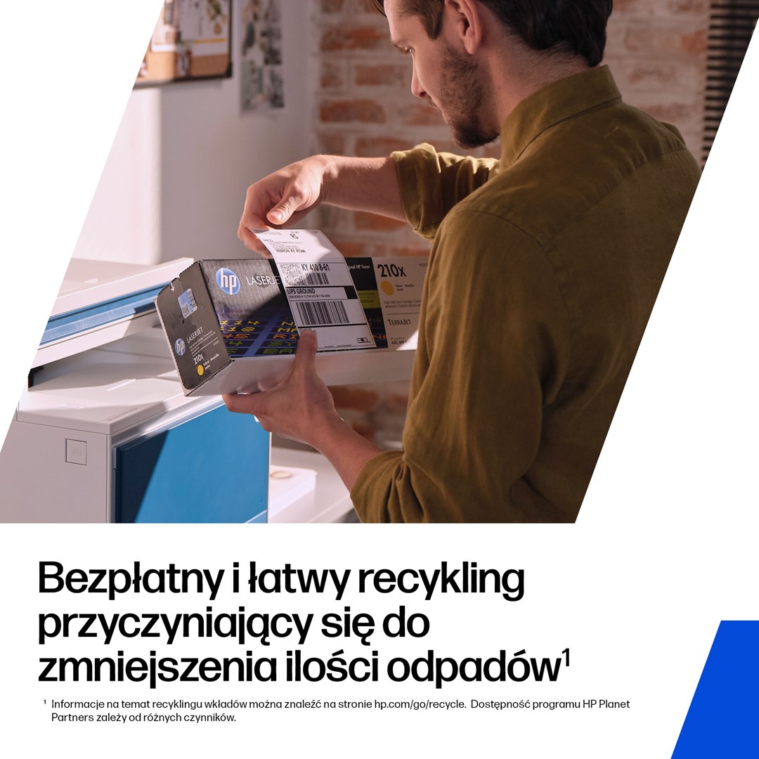 HP 410X oryginalny wkład z żółtym tonerem LaserJet XL