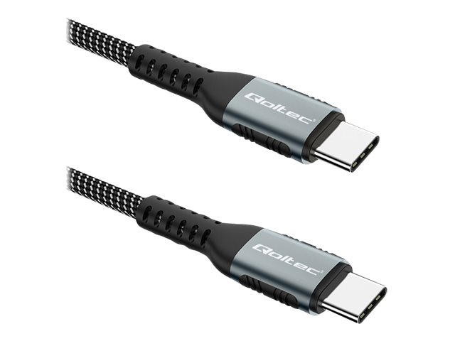 Kabel USB 2.0 typ C | USB 2.0 typ C 100W | QC 3.0| PD | 1.5m | Czarny