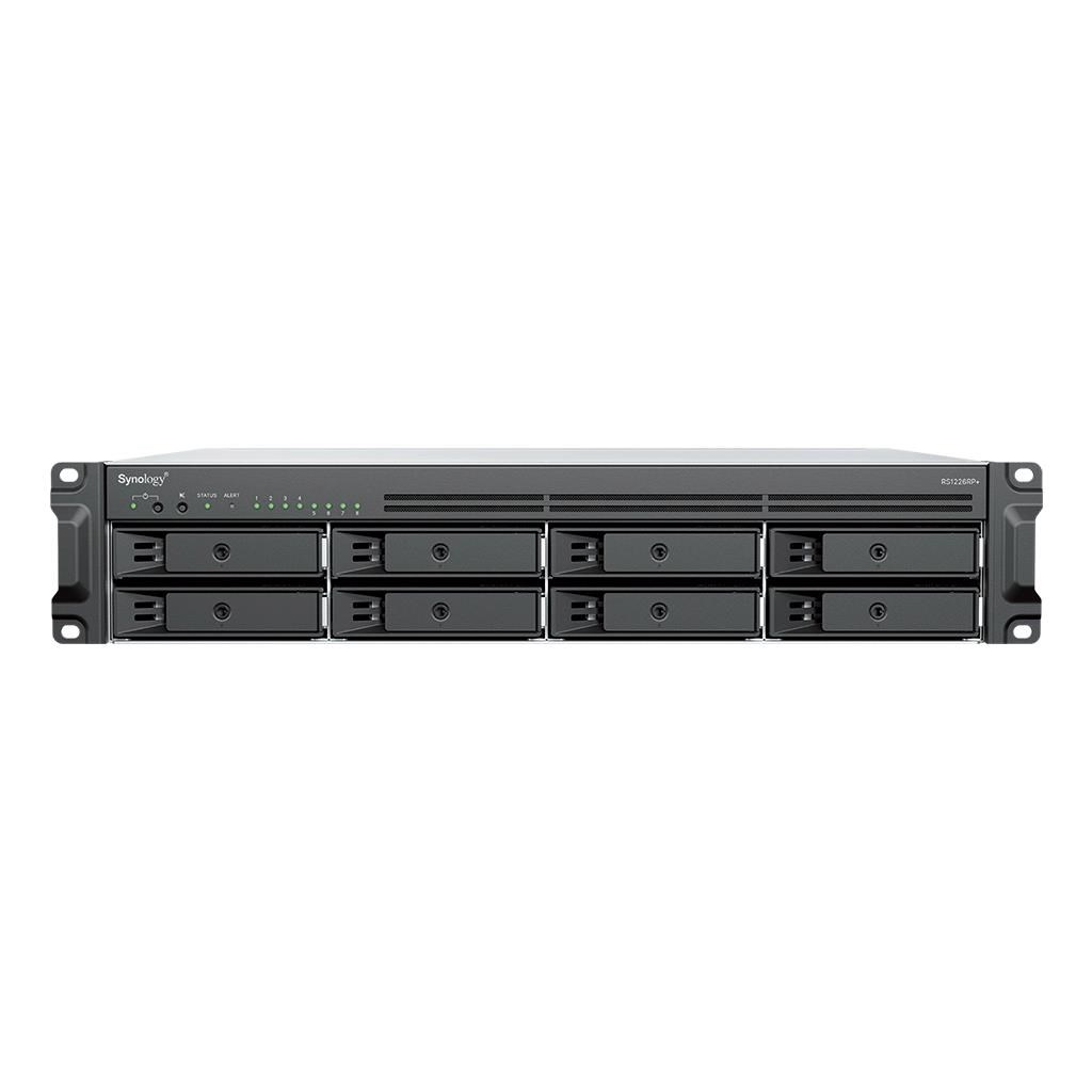 Serwer NAS RS1226RP+ 8x0HDD 2,2Ghz 2x2,5GbE 1x4GB DDR4 3Y